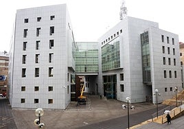 El Palacio de Justicia de Oviedo.