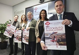 Presentación, esta mañana, de Stockauto, el Salón del Automóvil