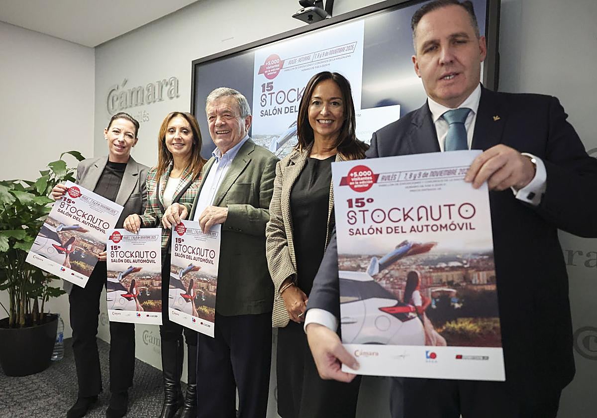Presentación, esta mañana, de Stockauto, el Salón del Automóvil
