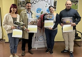 Aroa Castaño, Patricia Suárez, Hugo Nava y Diego Alonso.