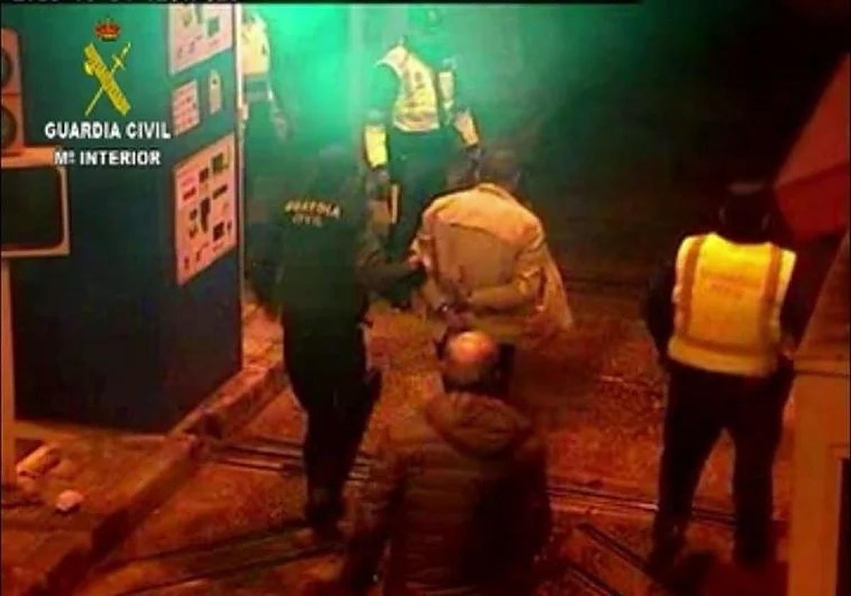 Detención de uno de los butroneros