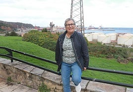 Rita Rendueles, presidenta de la asociación vecinal Virgen de la Soledad, de Pescadores.