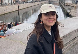 Mónica del Pozo está feliz con la experiencia danesa.