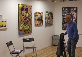 ArteOviedo, en Trascorrales, durante la pasada edición.