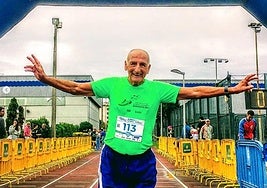 Imagen compartida por Jesús Bernal en su cuenta de Instagram de la Subida a la Campa Torres en Gijón..