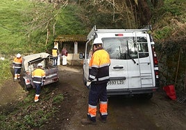 Trabajadores de los planes de empleo municipal.