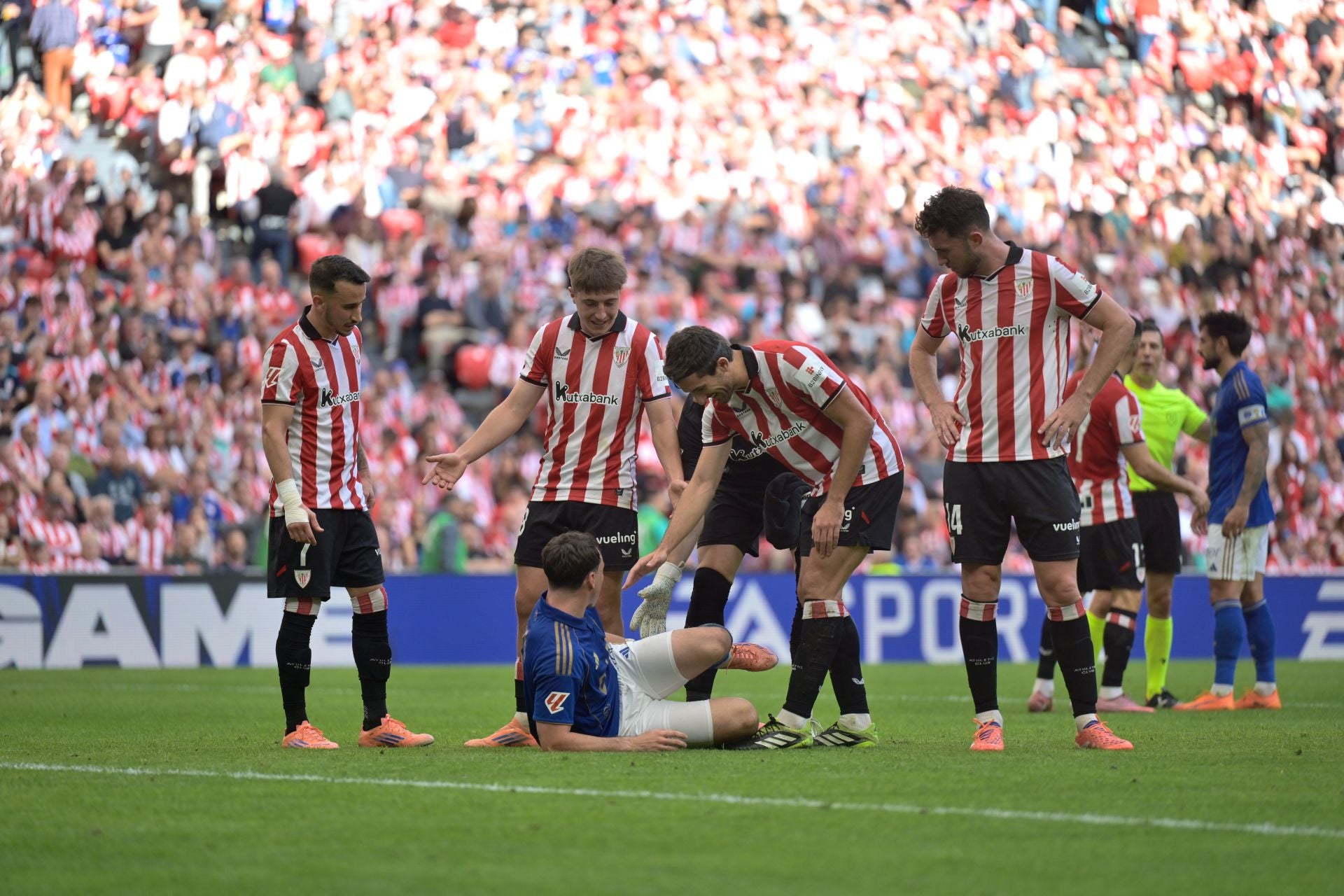 Las imágenes que deja el Athletic 1-0 Real Oviedo