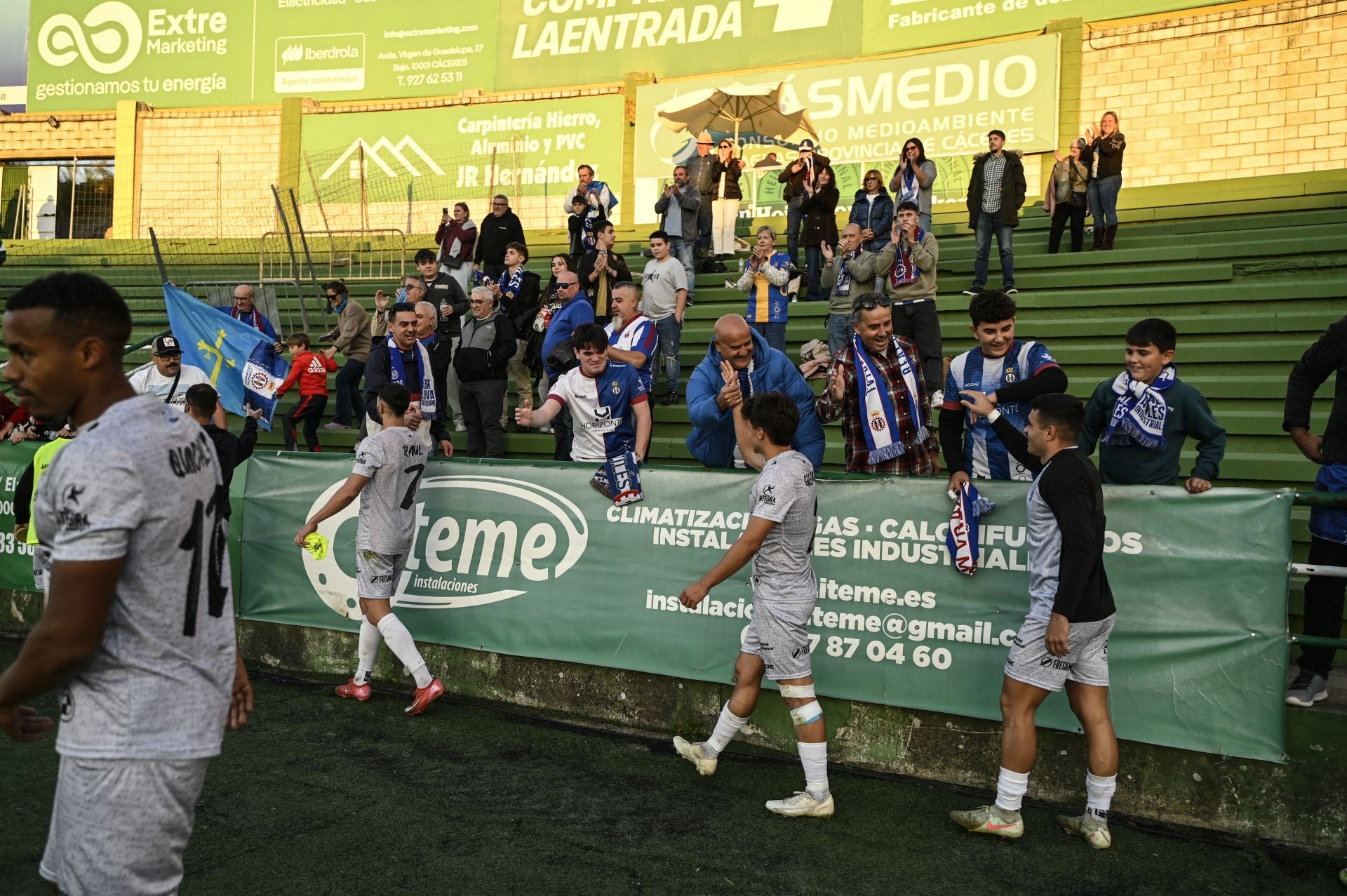 Las mejores imágenes del Polideportivo Cacereño 0-4 Real Avilés