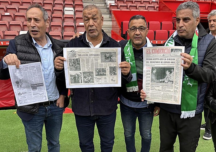 Ali Bencheich, futbolista que participó en el Mundial de 1982: «Todo el público asturiano iba con Argelia»