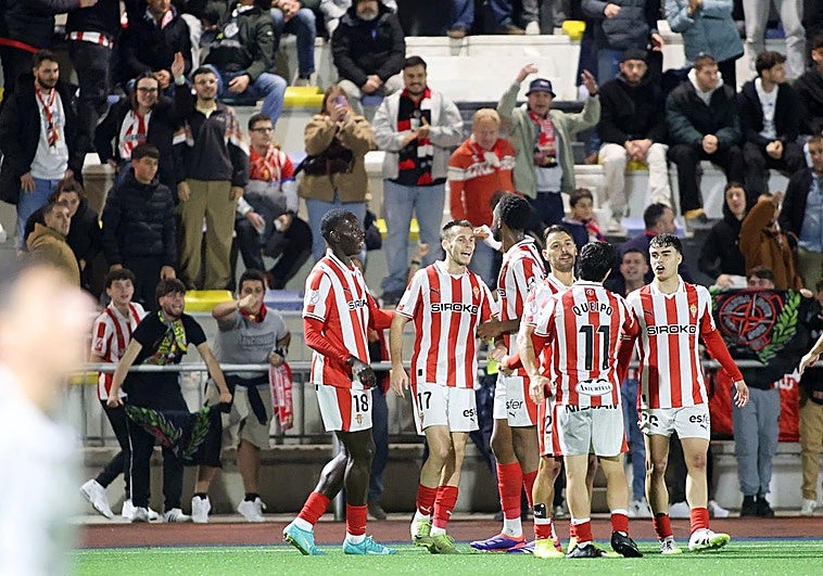 El Sporting jugará en la Copa del Rey contra un rival de Segunda