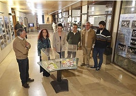 Laureano Rivas, Ana Solís, Begoña Collado, Alejandro Ferrer, Manuel Hidalgo y Víctor Tirador.
