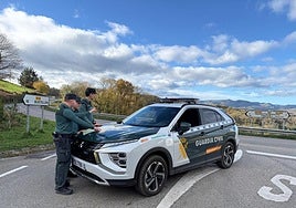 Agentes de la Guardia Civil, durante el dispositivo de búsqueda reanudado este sábado.