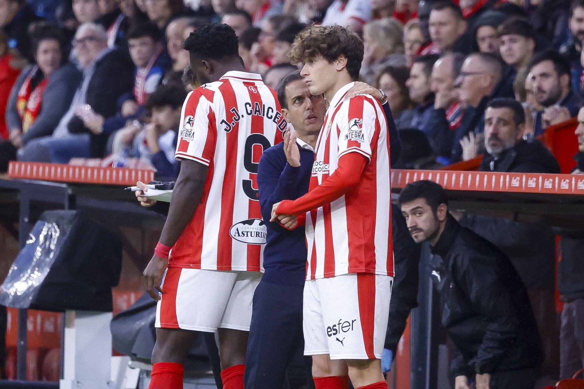Las mejores jugadas del Sporting de Gijón 1-1 Eibar, en imágenes