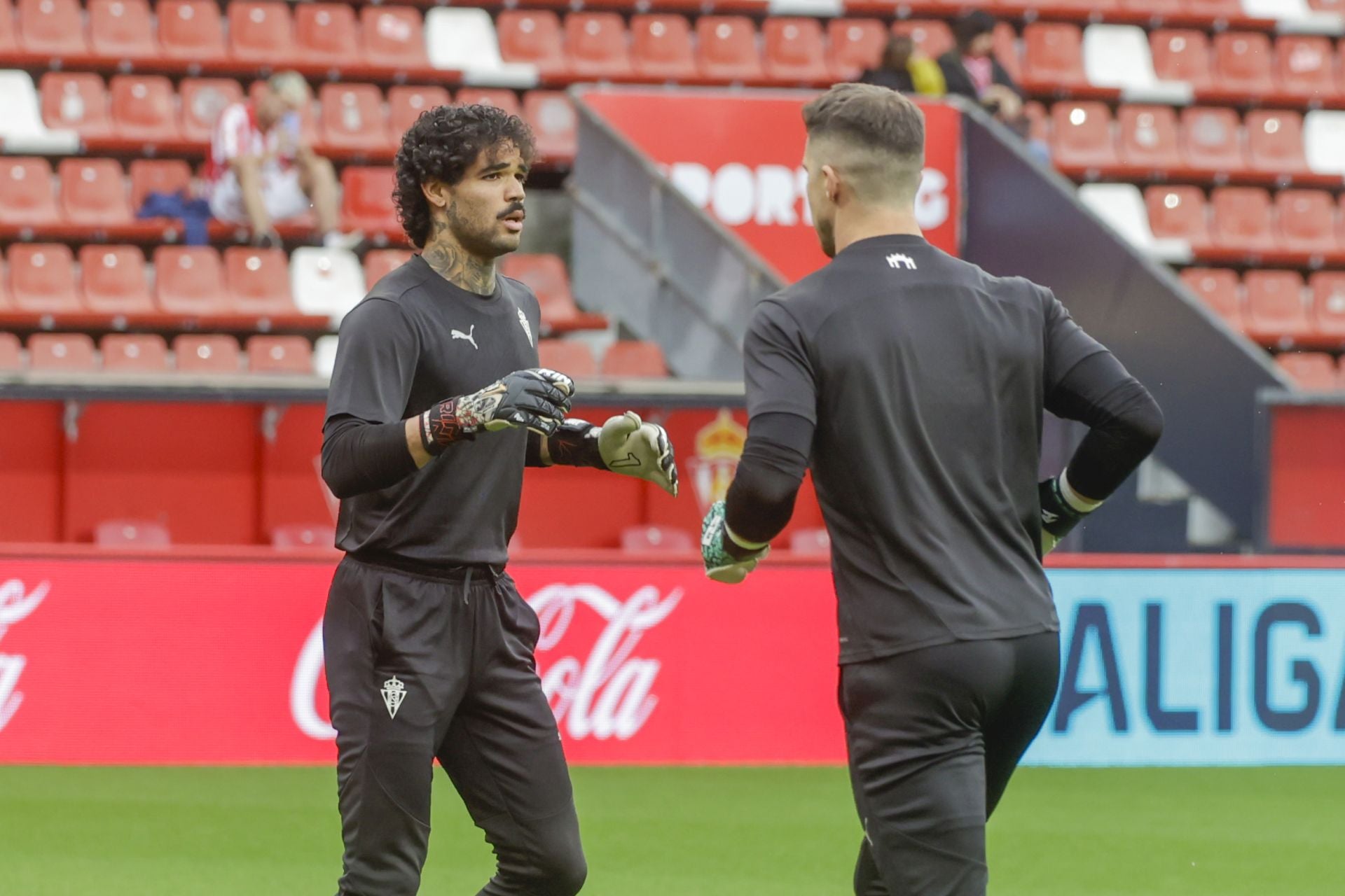 Las mejores jugadas del Sporting de Gijón 1-1 Eibar, en imágenes