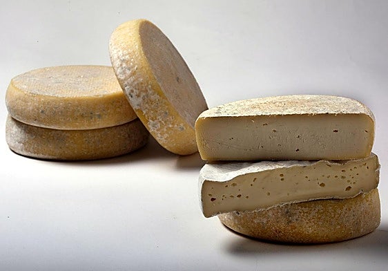 Uno de los quesos asturianos que regresó de Suiza con medalla.