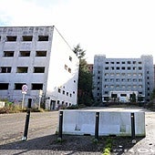 Las deterioradas instalaciones del viejo HUCA.