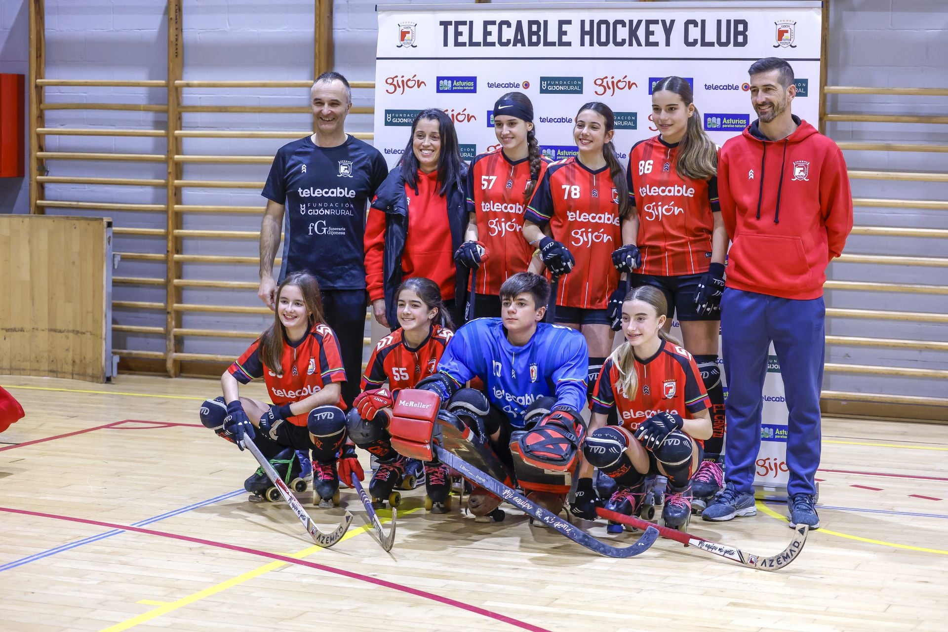 Estos son los 22 equipos del Telecable Hockey