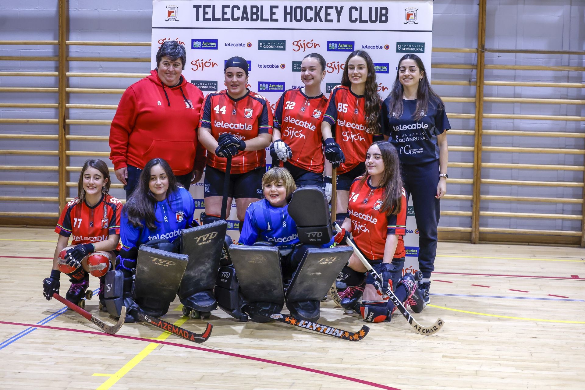 Estos son los 22 equipos del Telecable Hockey