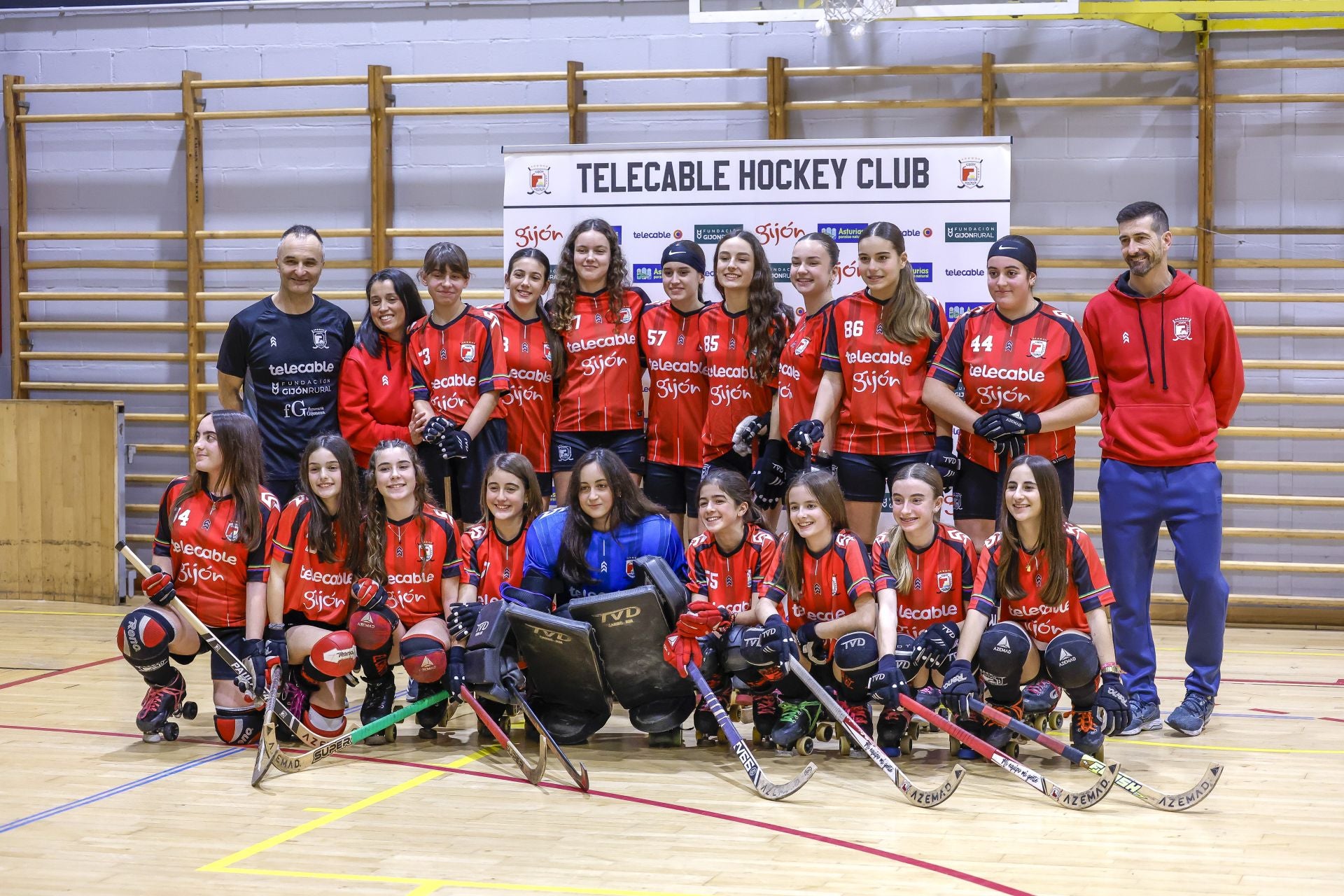 Estos son los 22 equipos del Telecable Hockey
