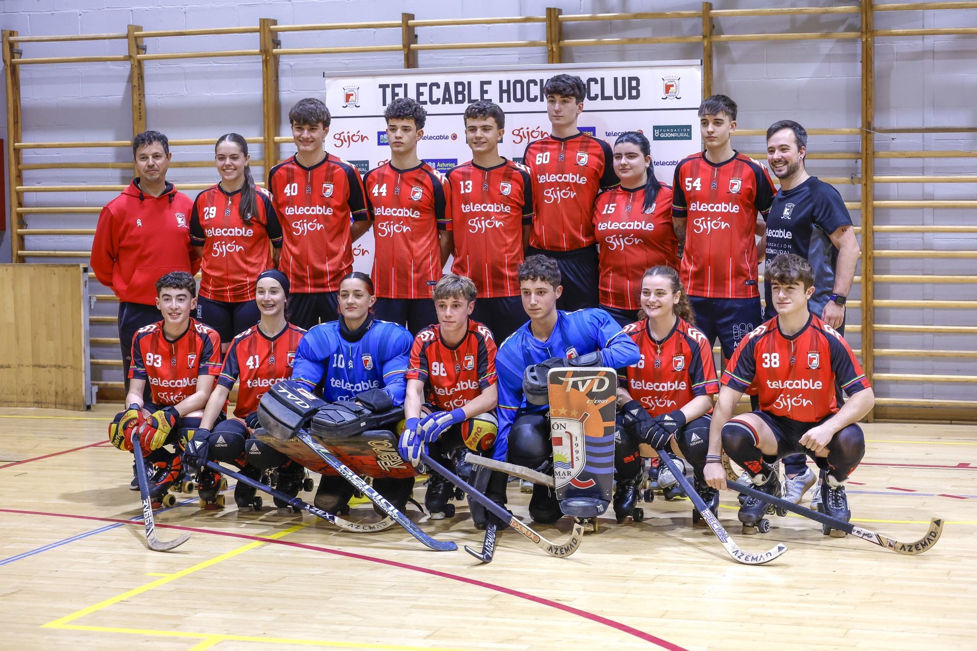 Estos son los 22 equipos del Telecable Hockey