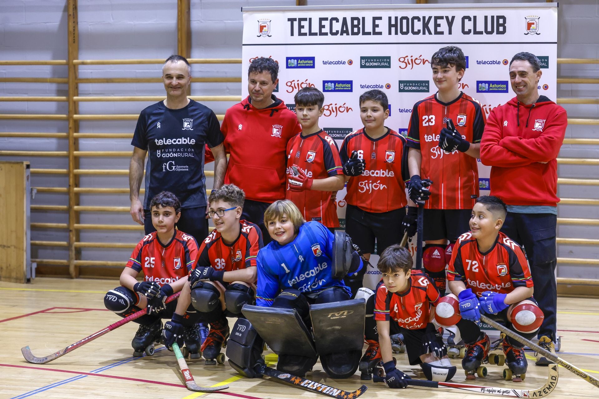 Estos son los 22 equipos del Telecable Hockey