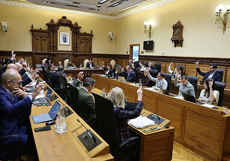 La entrada del edil de IU Alejandro Farpón en el Consejo Sectorial de Consumo fue el único punto aprobado por unanimidad en el Pleno de esta mañana.