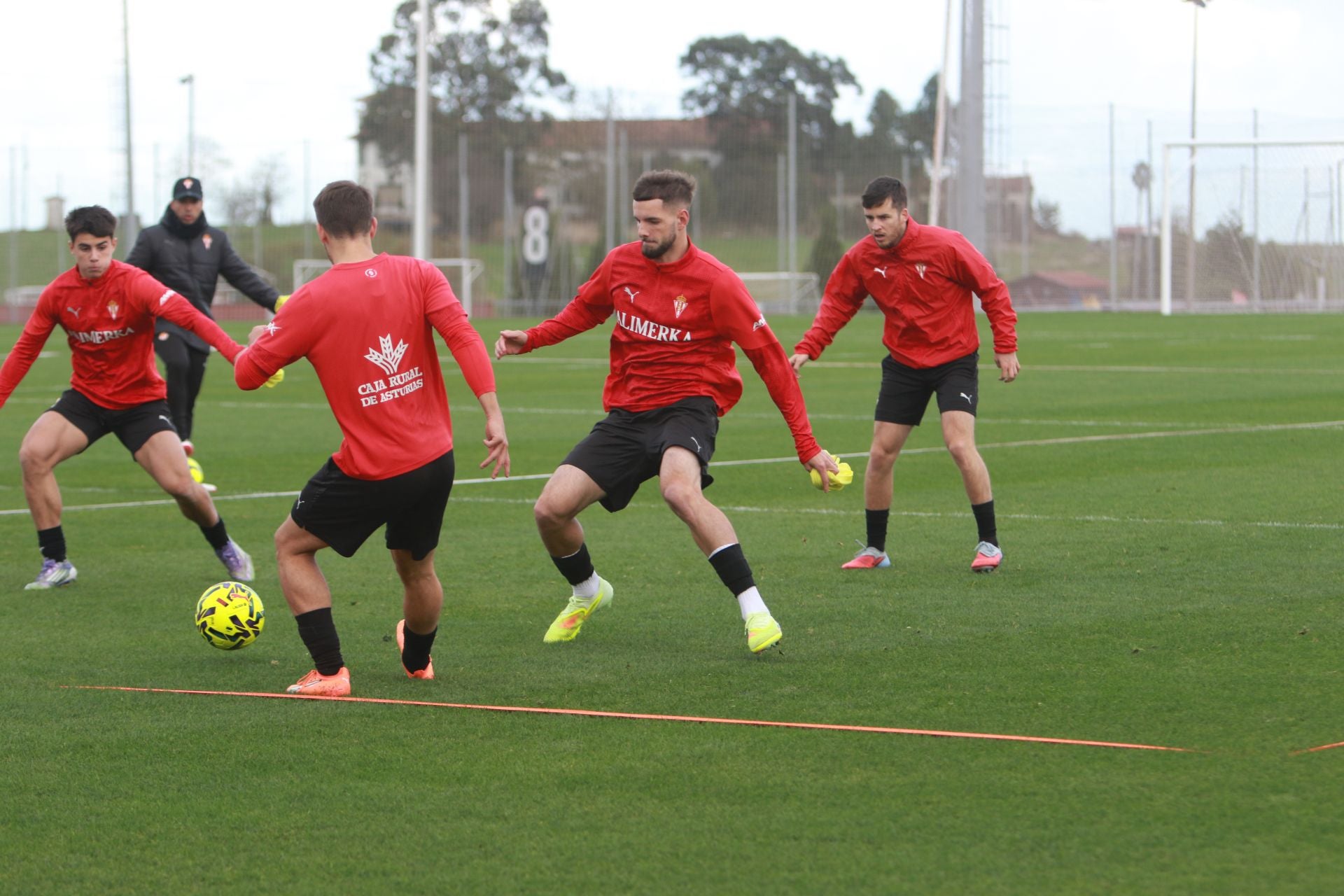Así prepara el Sporting de Gijón el partido frente al Huesca