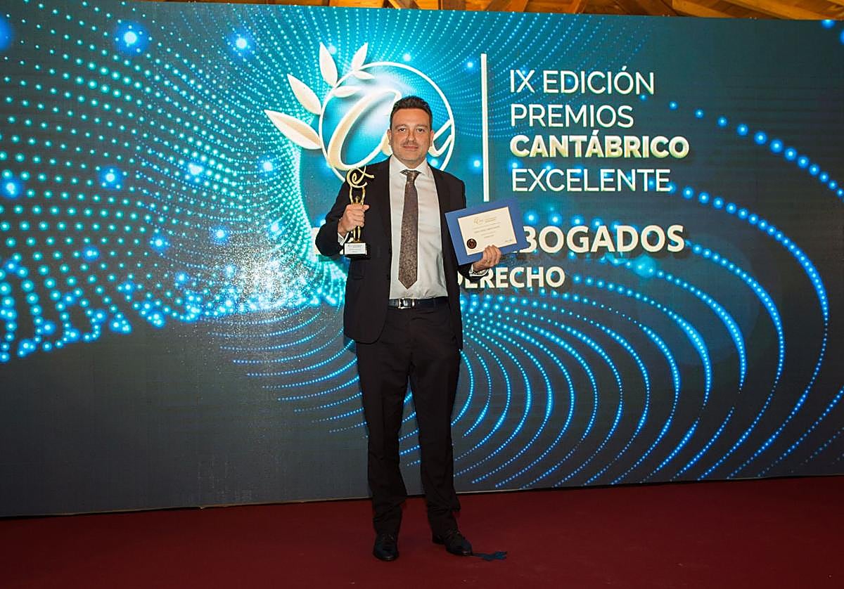 Delgado Abogados, galardonados en la categoría Derecho por los Premios Cantábrico Excelente