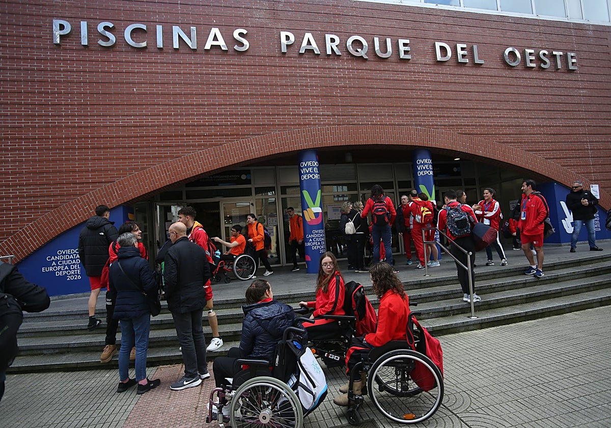 Las piscinas del Parque del Oeste, a la espera de rehabilitación.