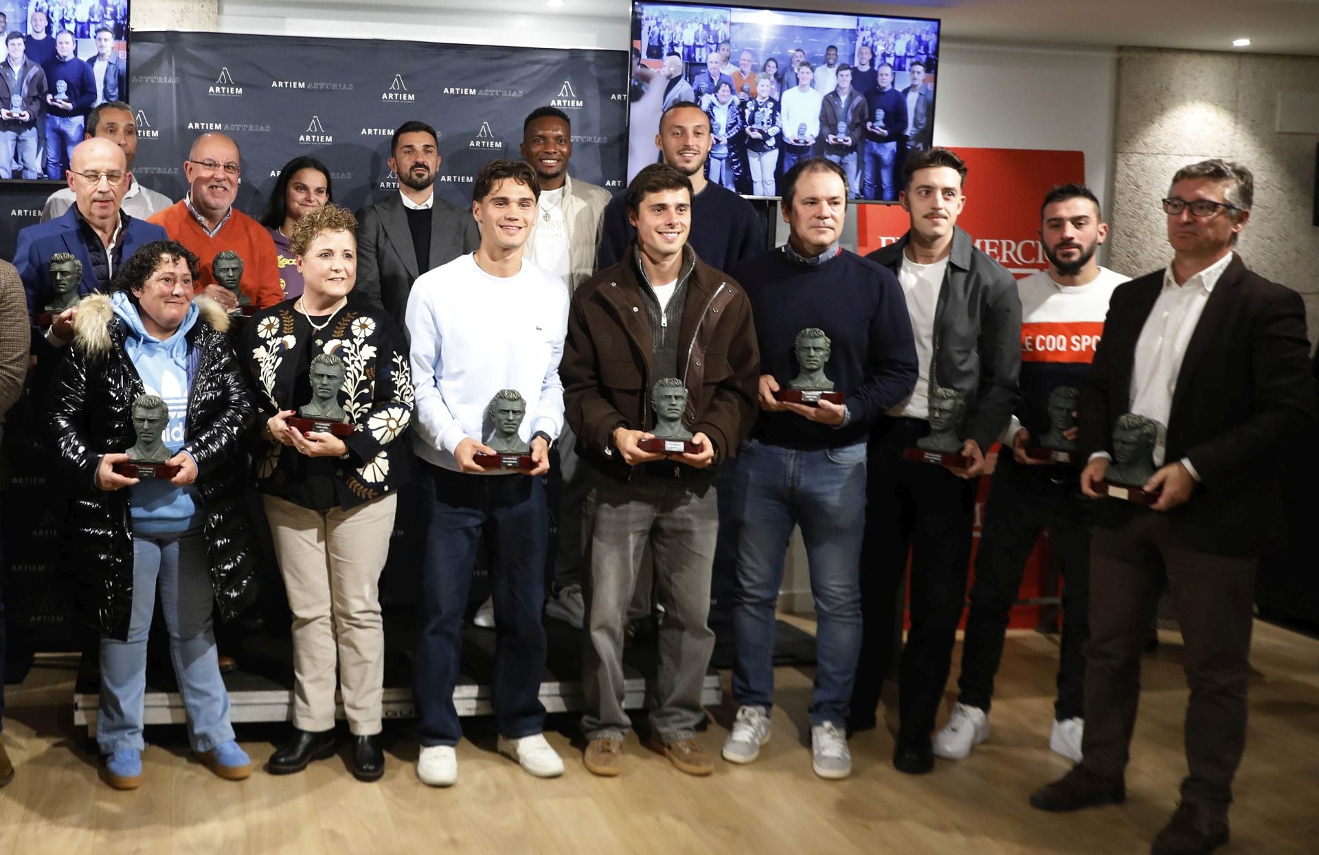Premios Quini: la gran fiesta del fútbol asturiano, en imágenes