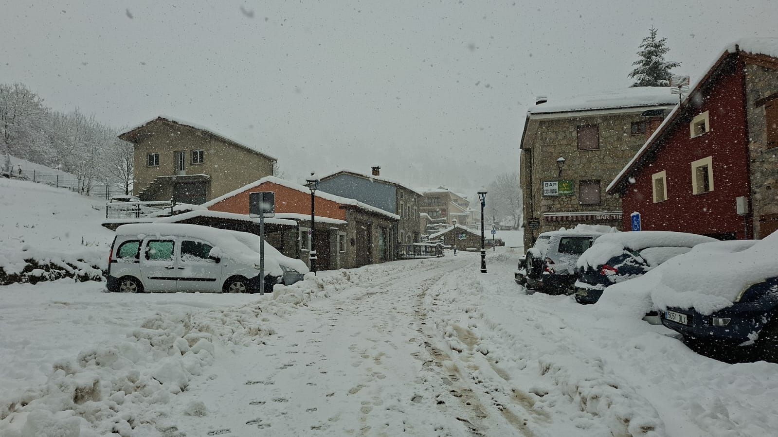 Nieve, granizo y frío en Asturias