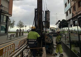 Sondeo en la calle Aguado