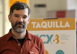 Ángel Santos, en el FICX