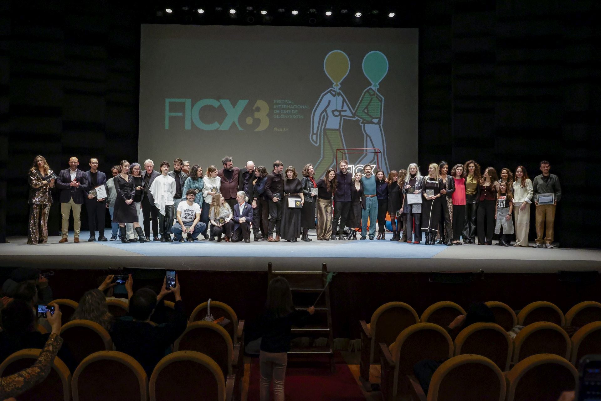 La gala de clausura del Festival de Cine de Gijón (FICX), en imágenes