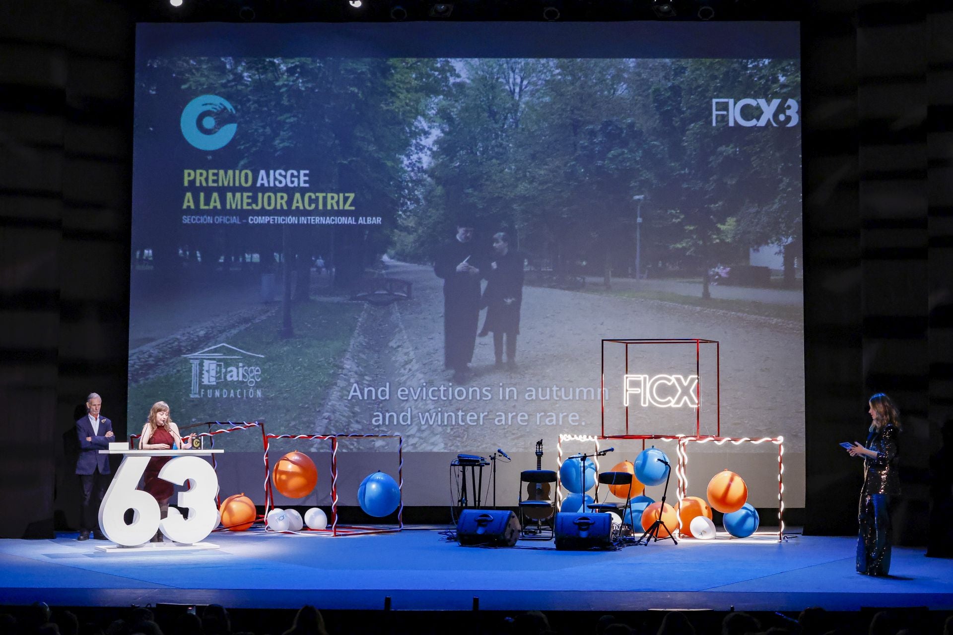 La gala de clausura del Festival de Cine de Gijón (FICX), en imágenes