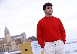 David Bim, en el photocall del FICX.