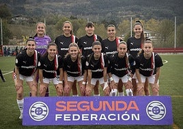 El once inicial que se enfrentó este domingo al Athletic Club B.