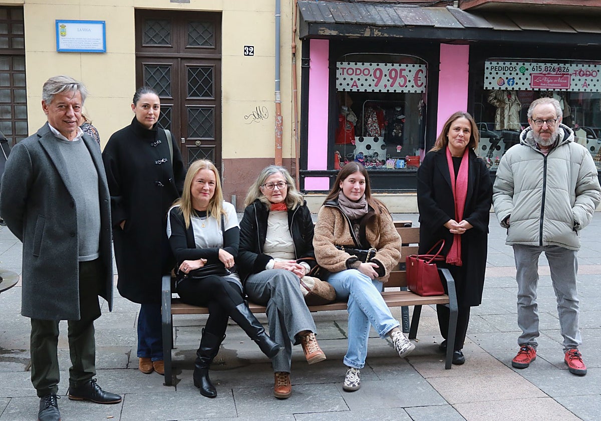 Ismael González Arias, Isabel Fernández Alonso, Marigel Argüelles Tuñón, Zoraida Martínez Rodríguez, Marina Alonso Conde, María de Álvaro y Ernesto Burgos.
