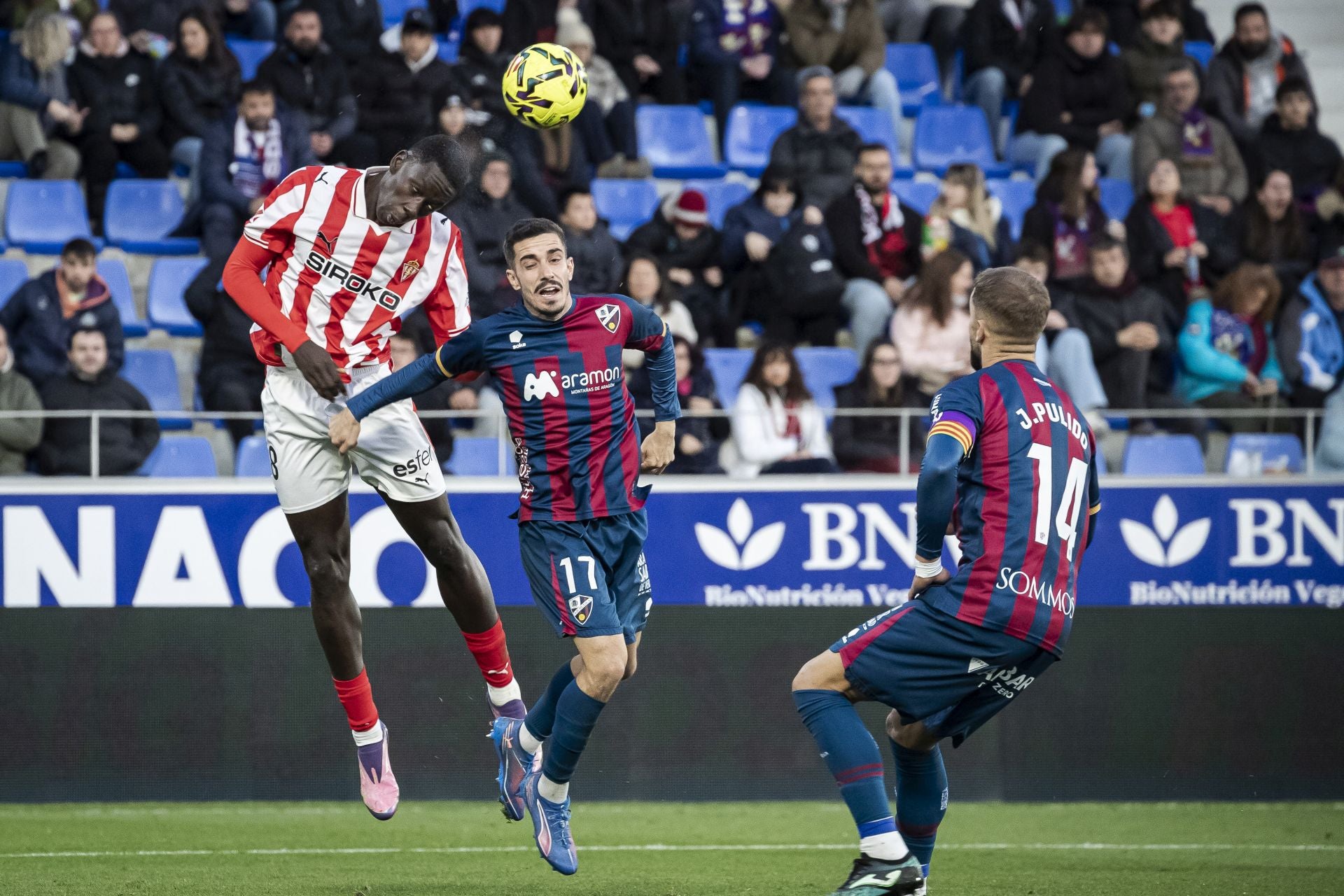 Las mejores imágenes del Huesca 2-0 Sporting de Gijón