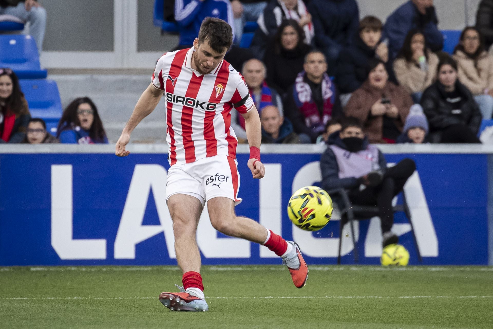 Las mejores imágenes del Huesca 2-0 Sporting de Gijón