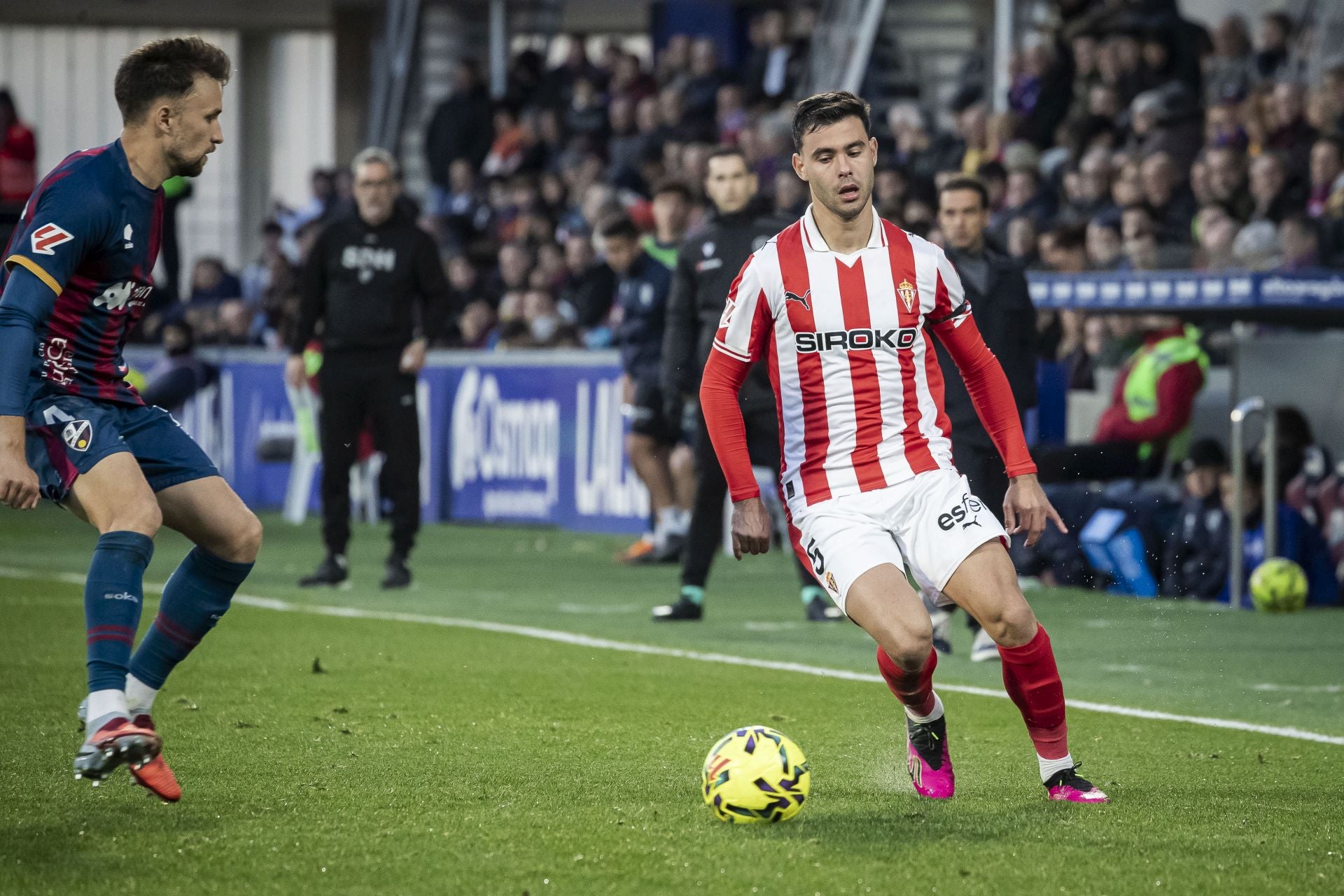 Las mejores imágenes del Huesca 2-0 Sporting de Gijón