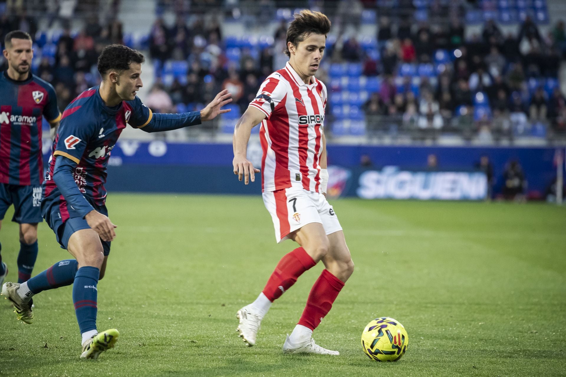 Las mejores imágenes del Huesca 2-0 Sporting de Gijón