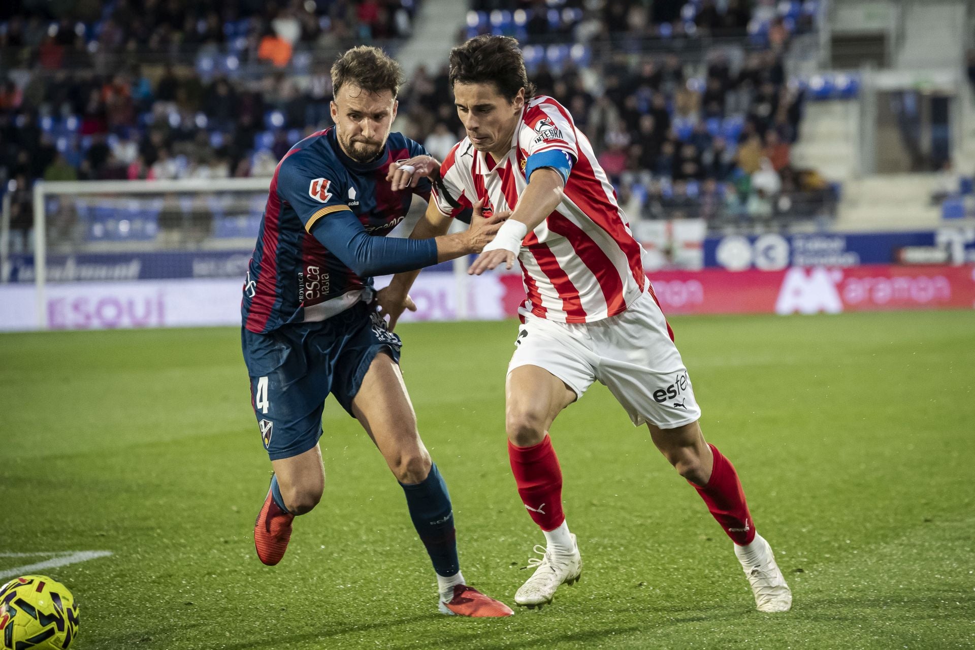 Las mejores imágenes del Huesca 2-0 Sporting de Gijón
