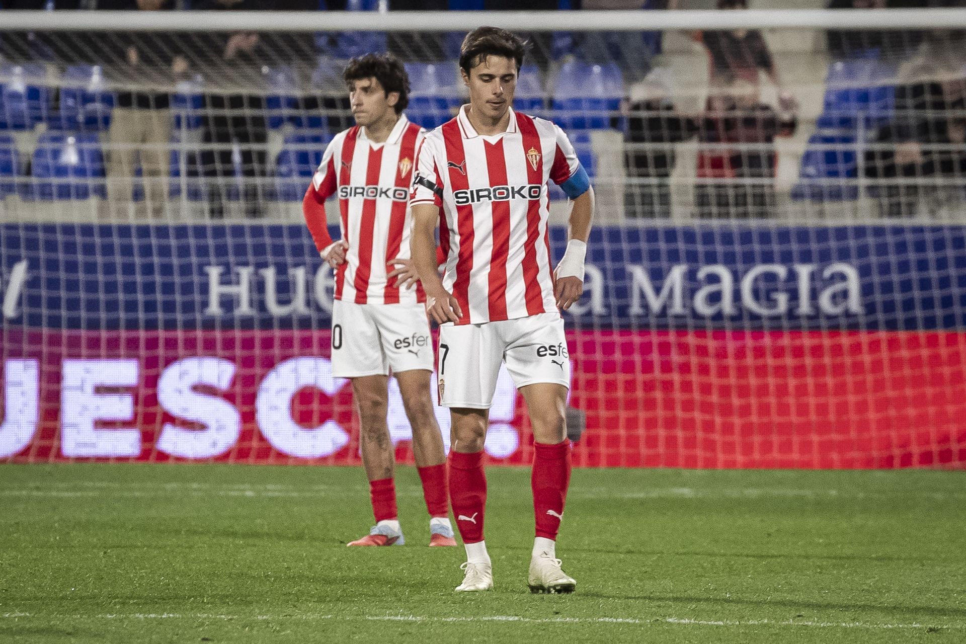 Las mejores imágenes del Huesca 2-0 Sporting de Gijón