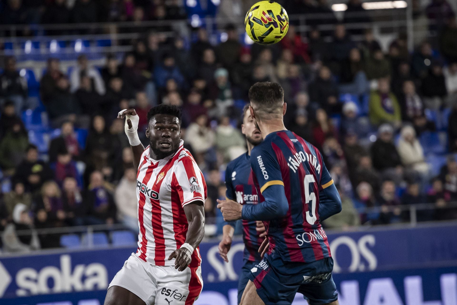 Las mejores imágenes del Huesca 2-0 Sporting de Gijón