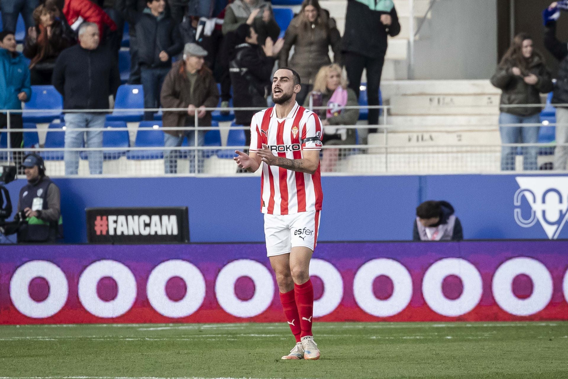 Las mejores imágenes del Huesca 2-0 Sporting de Gijón
