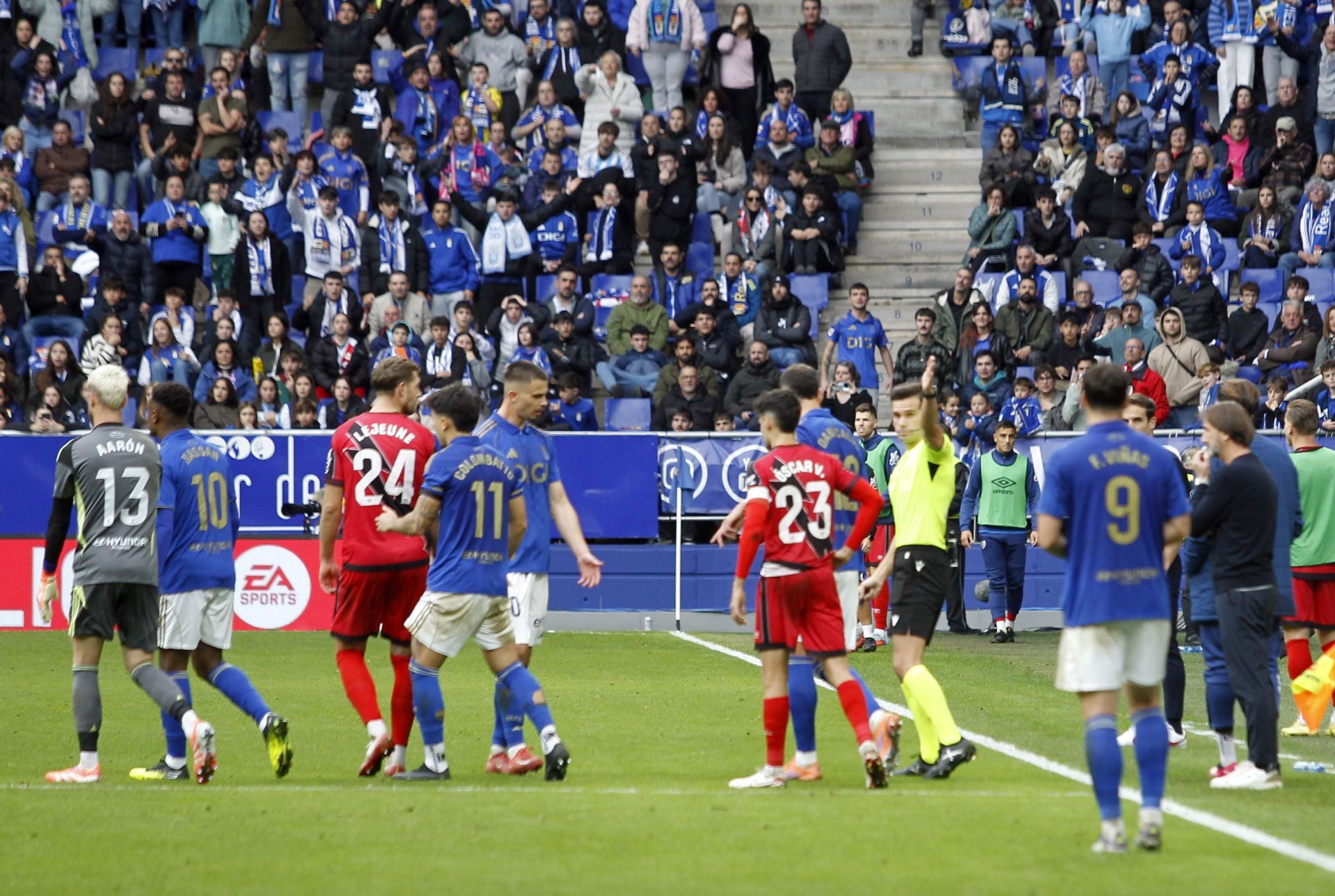 Las mejores imágenes del Real Oviedo 0-0 Rayo Vallecano