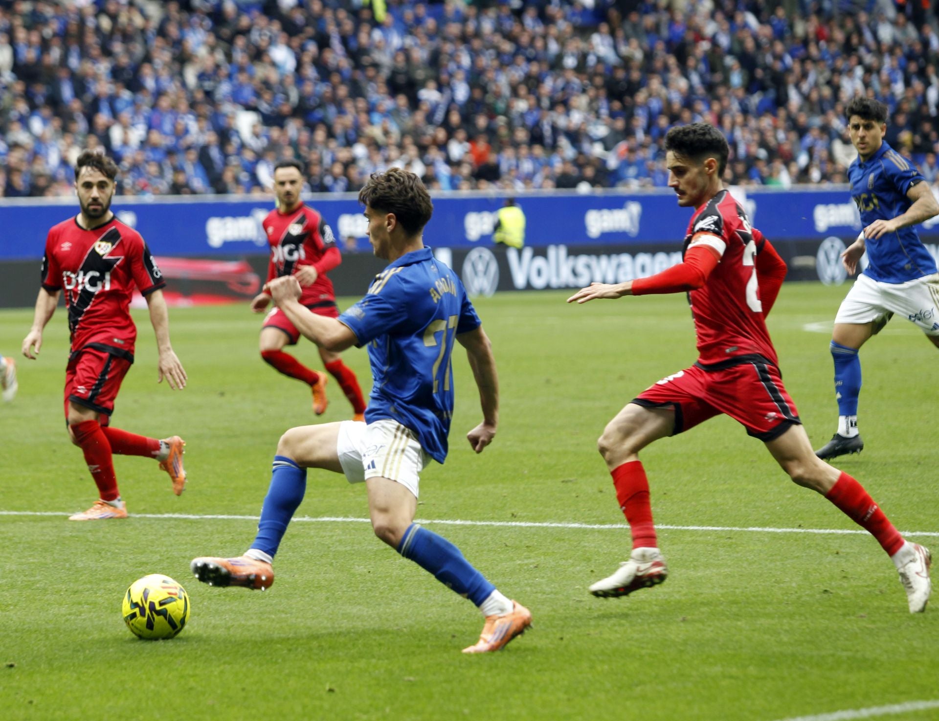 Las mejores imágenes del Real Oviedo 0-0 Rayo Vallecano