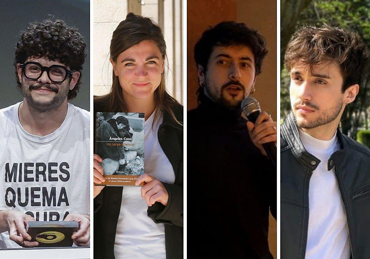 Diego Flórez, Celia Viada, Rodrigo Agüeira y Juan Villa.