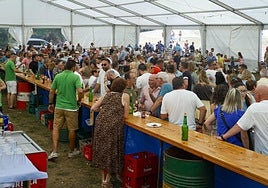 Ambiente en las fiestas de Fano el pasado mes de agosto.